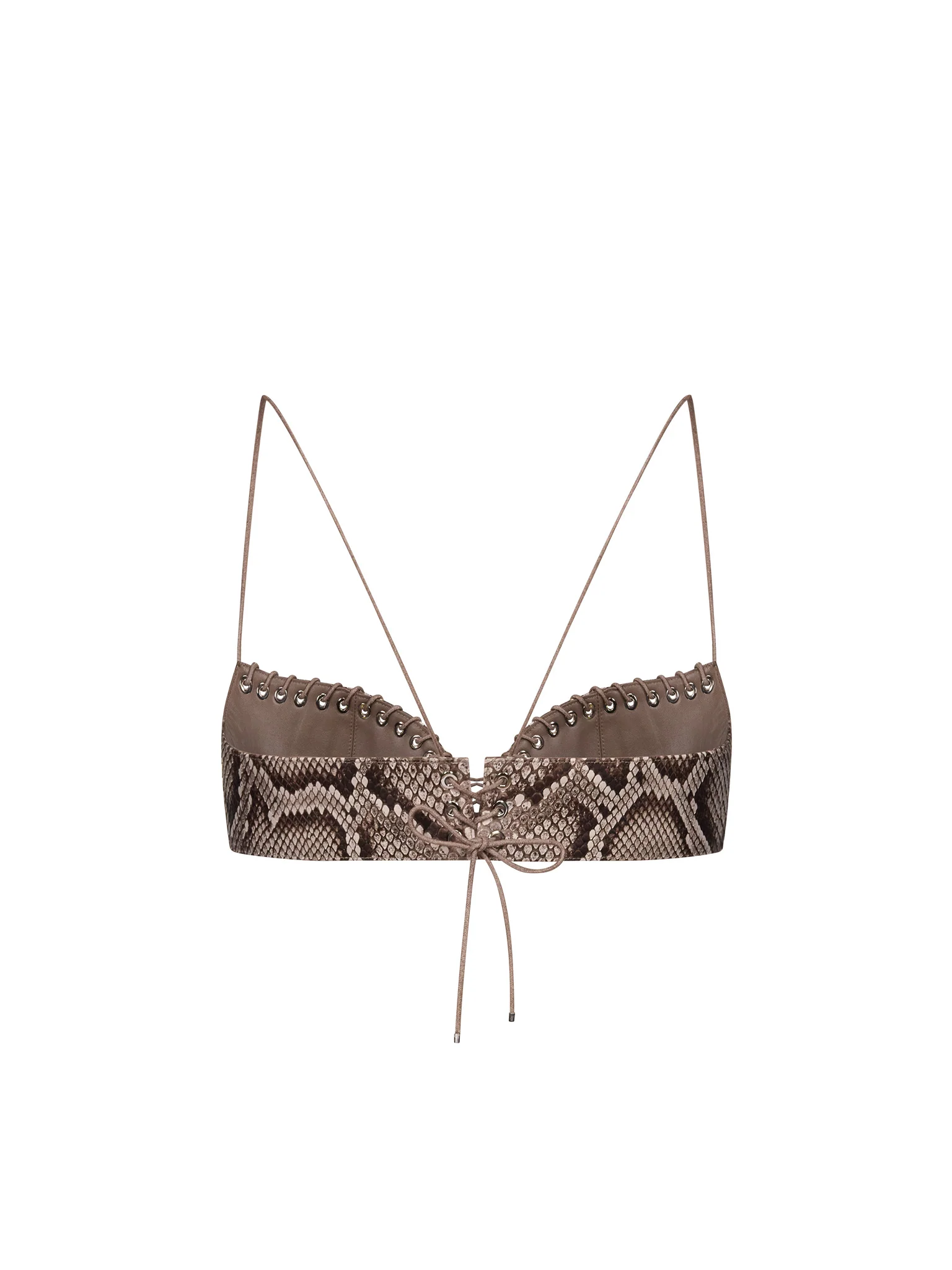Bra in Python Leather - Image 2