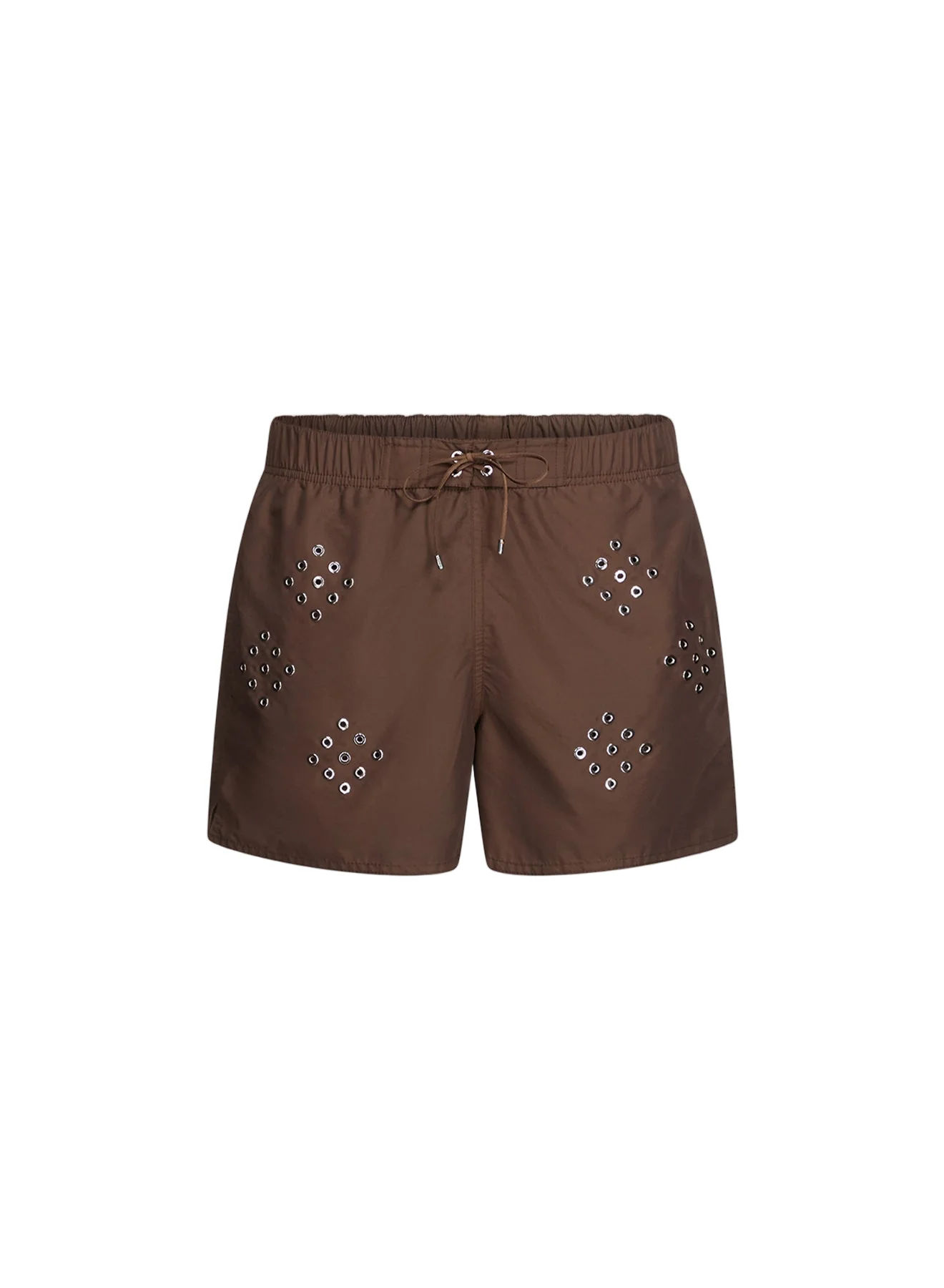 Diamond Eyelet Swim Shorts - Image 4