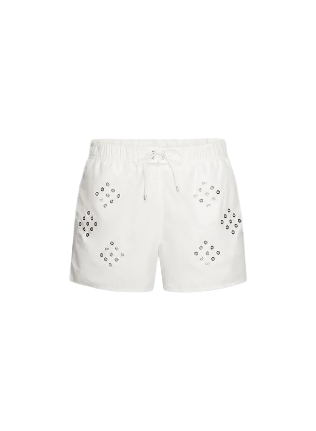 Diamond Eyelet Swim Shorts - Image 4